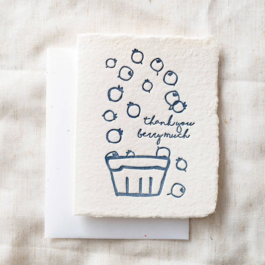 Thank You Berry Much Card