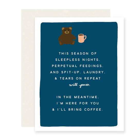 I'll Bring Coffee Card