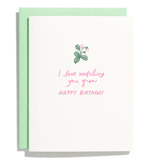 Watching You Grow Card