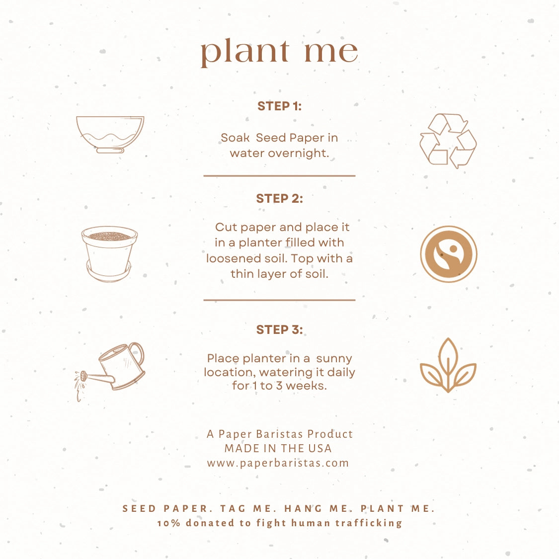Plantable Seed Gift Tags: Winter Woodsy