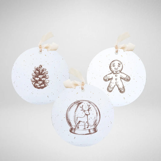 Plantable Seed Gift Tags: Winter Woodsy