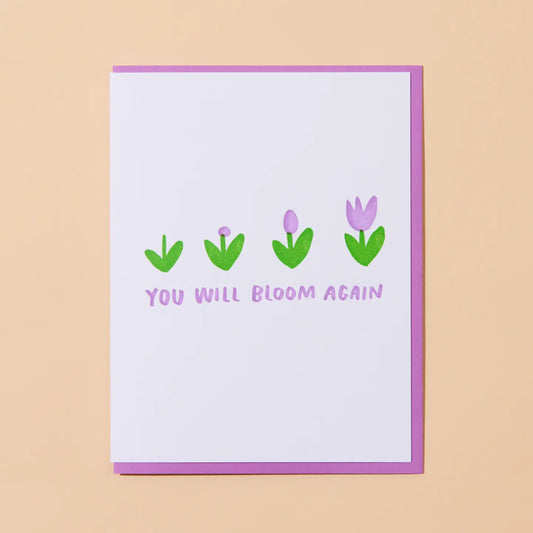 Bloom Again Sympathy Card