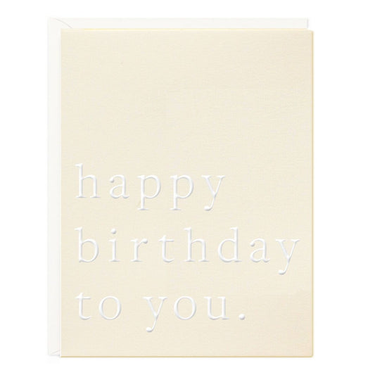 Birthday Chic Card