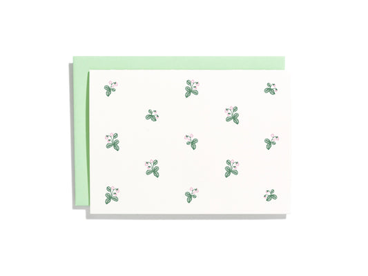 Strawberry Letterpress Card Box Set