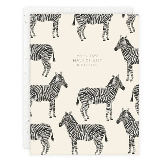 Ze-Best Birthday Card